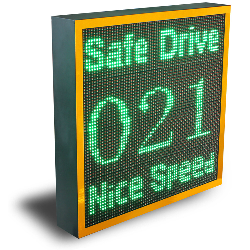 NBP10-L4 Solar Speed Sign with Adjustable Visibility and Phone App Control