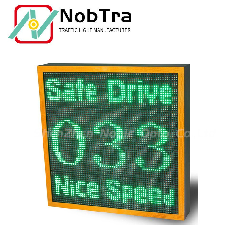 Crossroad Application Solar Speed Traffic Sign With NICE SPEED Display