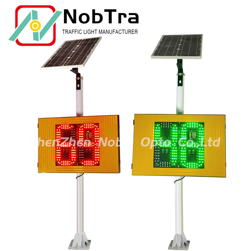 200m Monitoring Range Solar Or AC Radar Display Speed Limit Feedback Sign