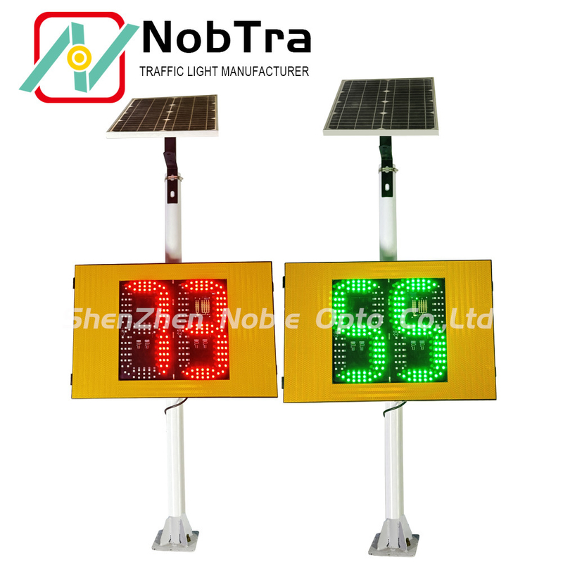 Solar Powered Speed Feedback Radar Sign with Lithium Battery for Pole Mount