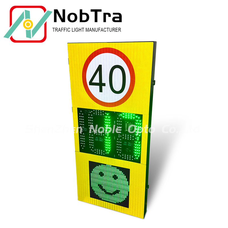 Drive Safety Solar Powered Smiley Face Speed Signs