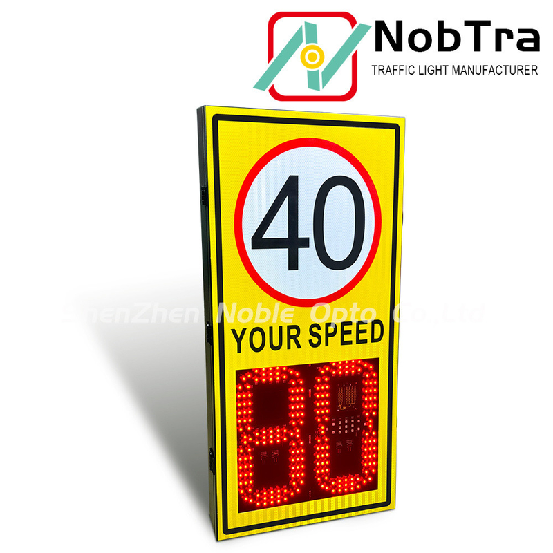 Wireless Connectivity Integrated Radar Module Speed Signs Phone APP for User-friendly Parameter Settings