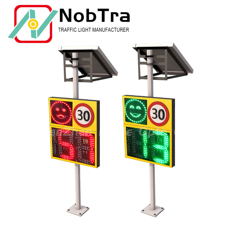Modulation Method W Waveform Detects Moving Vehicles Solar Powered Radar Speed Signs with Customizable Integrated Radar