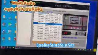 Radar Feedback Sign Solar